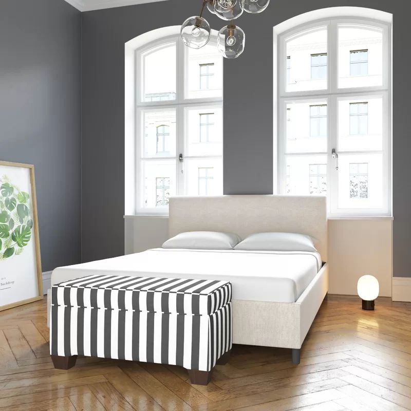 Eisley Upholstered Low Profile Platform Bed | Wayfair North America