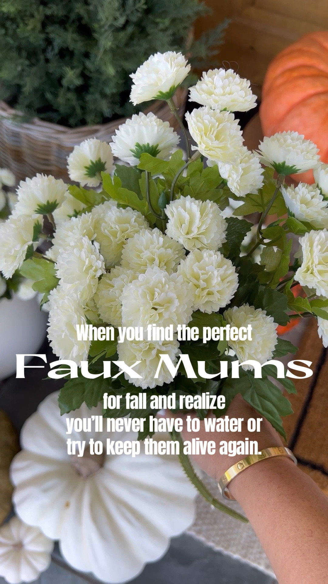 Best faux mums for fall! 

#LTKhome #LTKfindsunder50 #LTKSeasonal