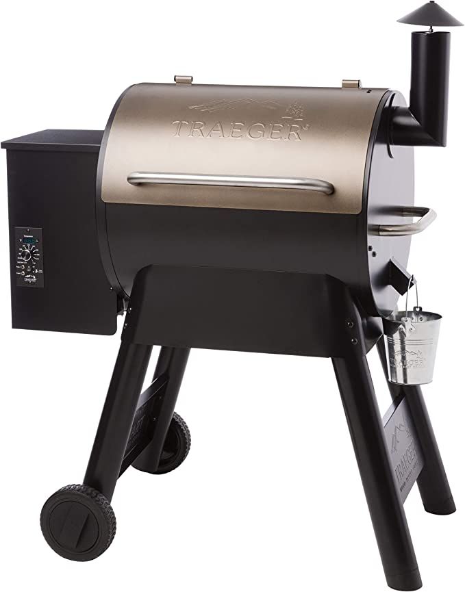 Traeger Grills Pro Series 22 Electric Wood Pellet Grill and Smoker, Bronze | Amazon (US)