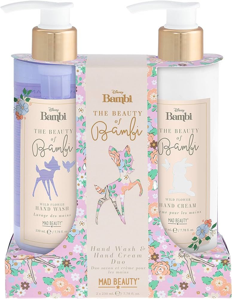 MAD Beauty Disney Beauty of Bambi Hand Wash & Hand Cream Duo, Hand Care, Gorgeous Wild Flower Sce... | Amazon (US)