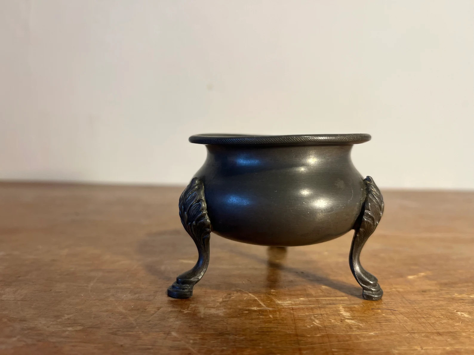 Antique Pewter Salt Pot | Etsy (Global)