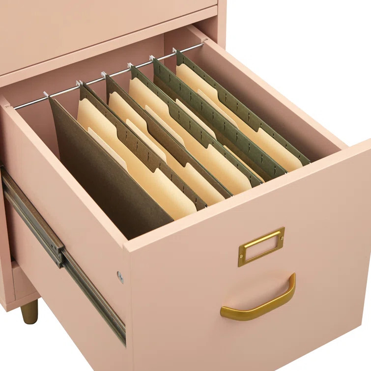 Dahle 15'' Wide 2 -Drawer Vertical Filing Cabinet | Wayfair North America