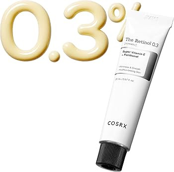COSRX Retinol 0.3% Cream, 0.67 Oz, Anti-aging Eye & Neck Cream with Retinoid Treatment to Firm Sk... | Amazon (US)