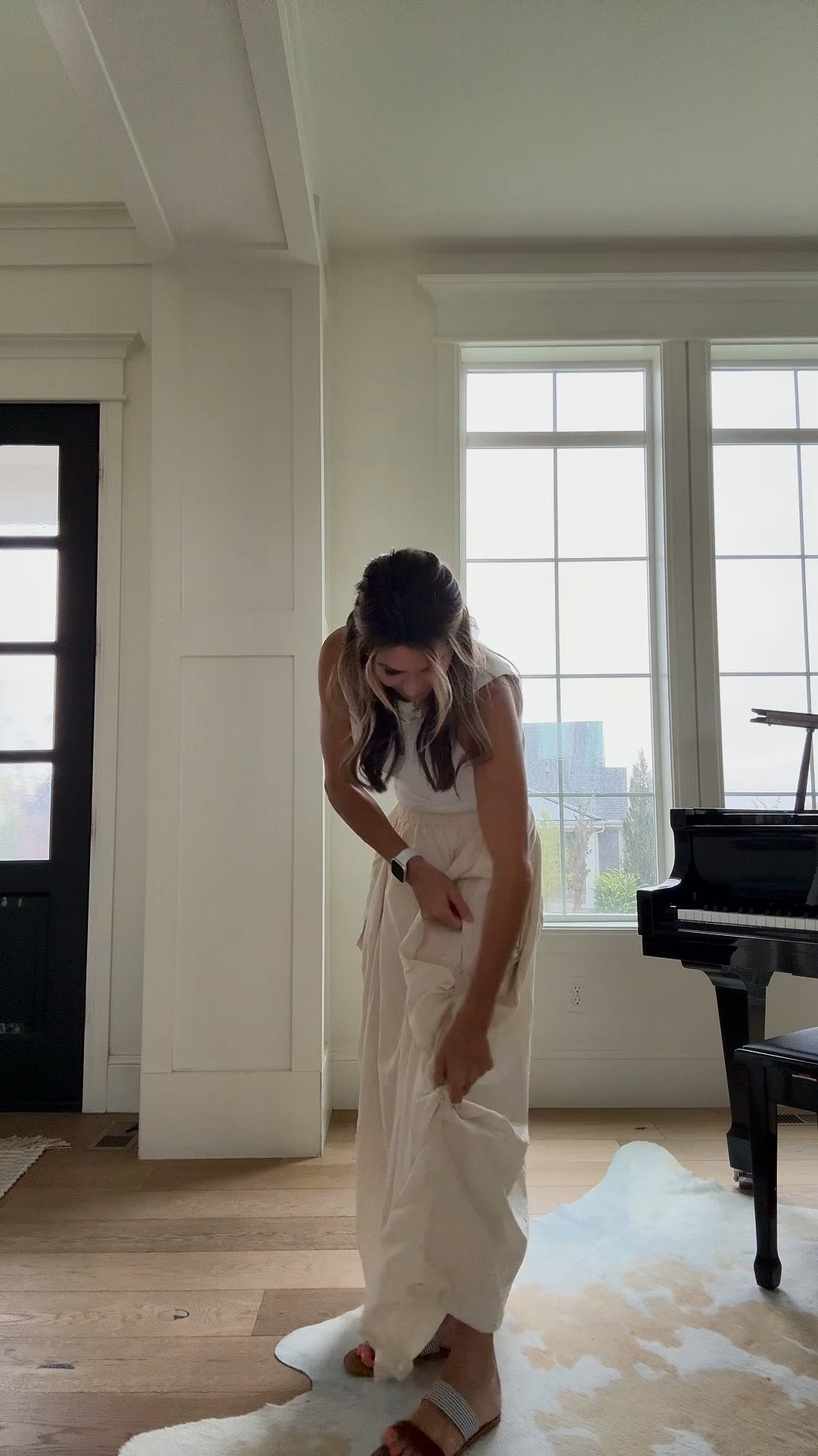 100% Organic Cotton
The Most Comfortable Skirt you will ever wear!
Elastic Waist allows the skirt to fit most sizes. Made ethically in Thailand under strict Fair Trade regulations. Side pockets are perfect for your phone, chapstick, cellphone and other necessities