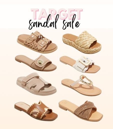 Target spring sandals on sale 20% off 

#LTKshoecrush #LTKsalealert #LTKfindsunder50