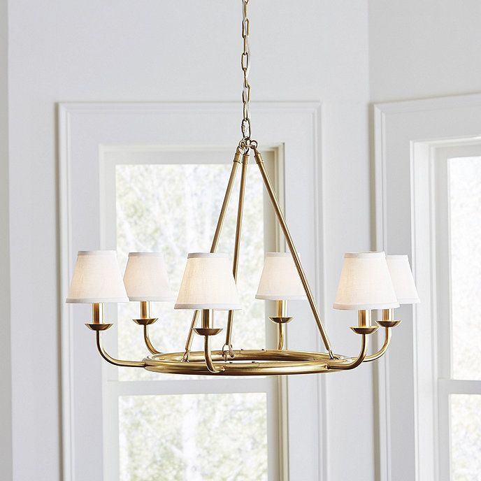 Leigh 6-Light Chandelier | Ballard Designs, Inc.