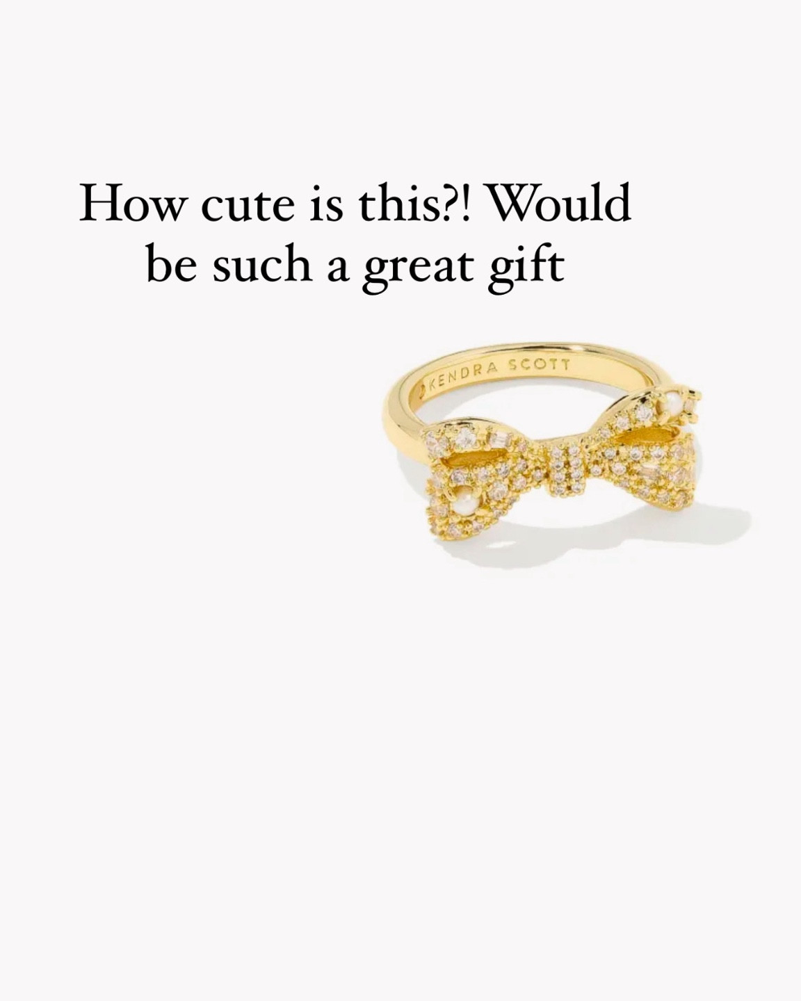 How cute is this Kendra Scott ring?! Would be such a great fit 

#LTKFindsUnder50 #LTKHoliday #LTKGiftGuide