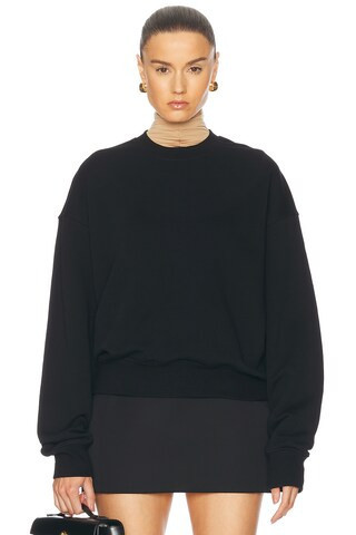 WARDROBE.NYC x Rosie Huntington-Whiteley RHW Sweater in Black | FWRD 