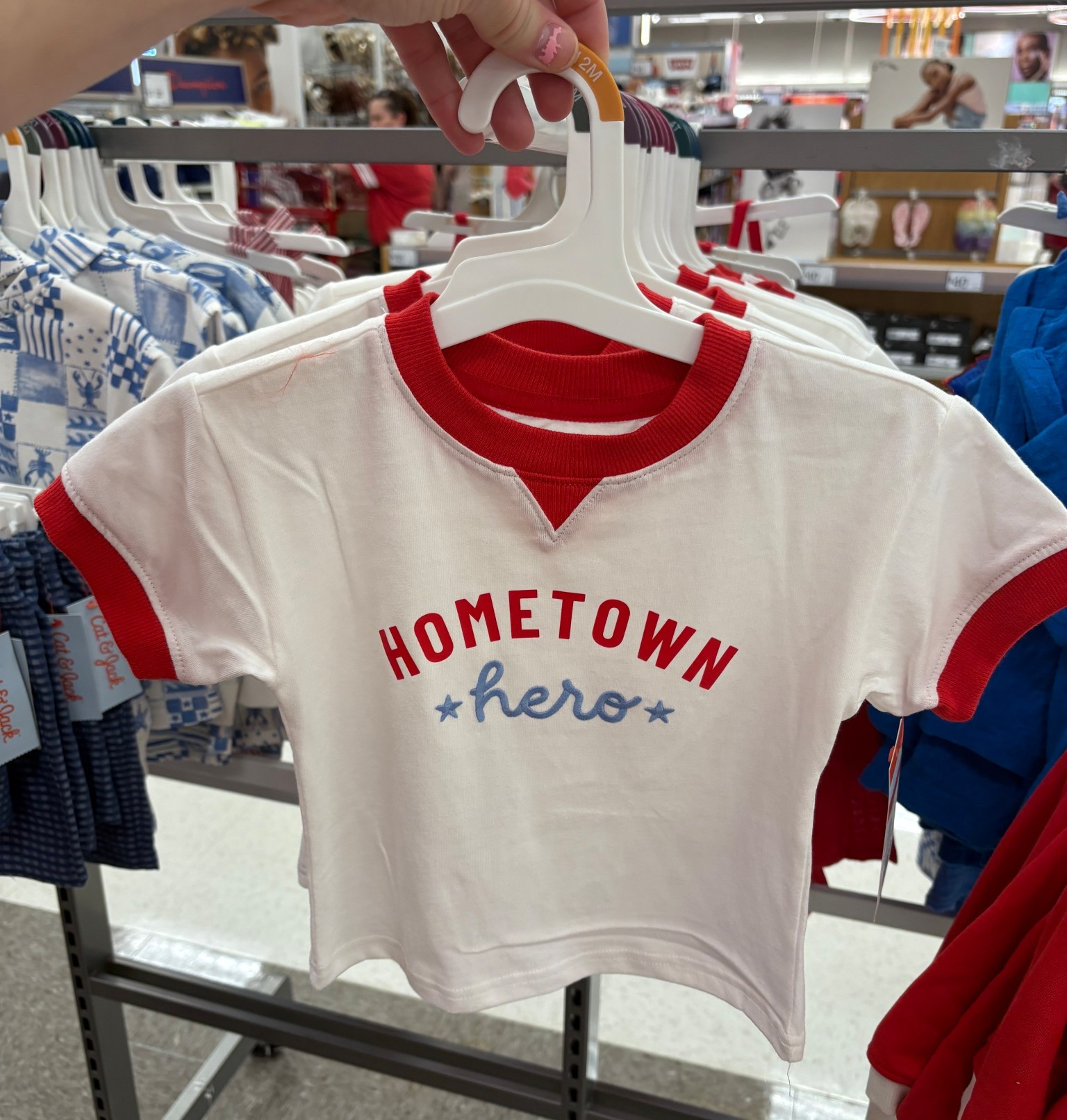 The cutest Target baby/toddler boys 4th of July shirt! Follow me, i Will link once available online! ❤️💙 #target #4thofjulyoutfit #4thofjuly #memorialday 

#LTKKids #LTKBaby #LTKootd