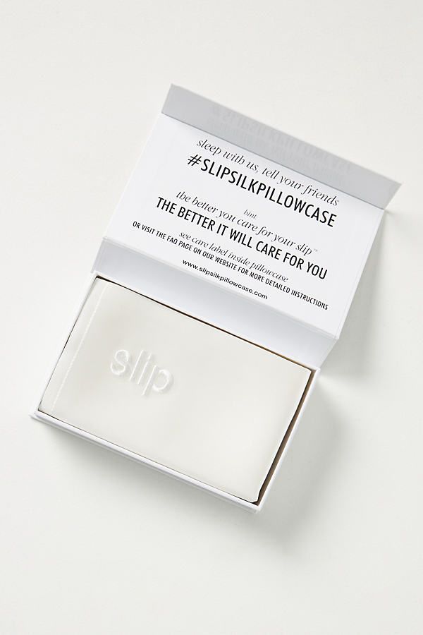 Slip Silk Pillowcase By Slip in White | Anthropologie (US)