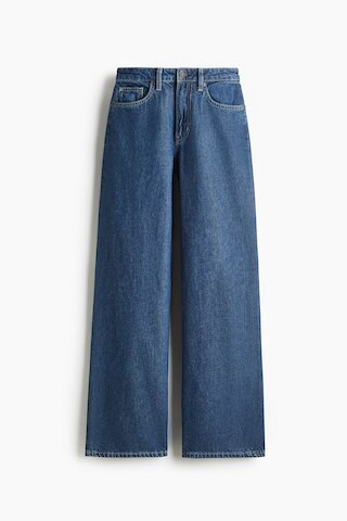 H & M - Ava Ultra High Rise Wide Leg Jeans - Blue | H&M (US + CA)