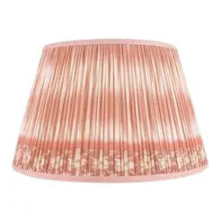 Ikat Printed Lamp Shade 16", Salmon | Chairish