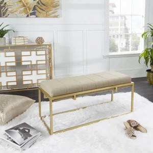 Everly Quinn Litchfield Upholstered Bench | Wayfair | Wayfair North America