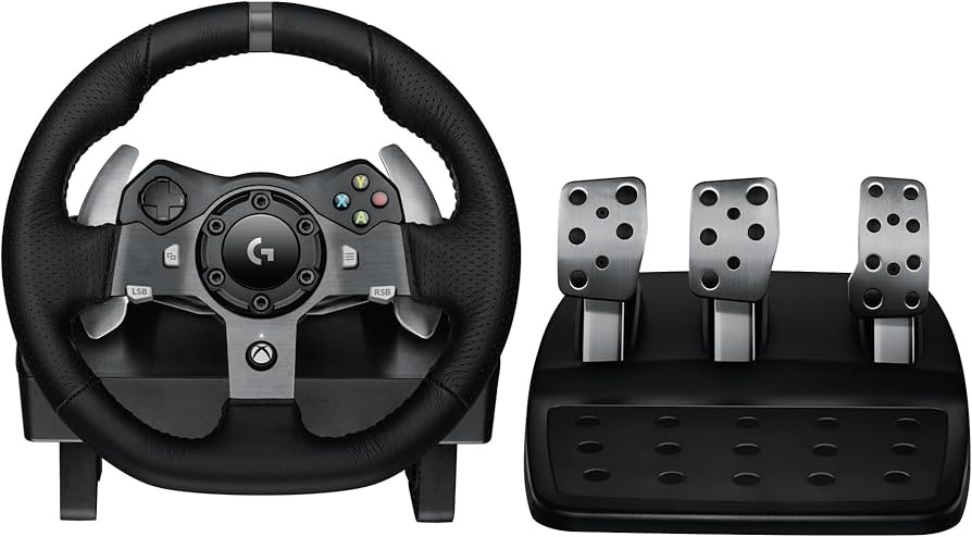 Amazon.com: Logitech G920 Driving Force Racing Wheel and Floor Pedals, Real Force Feedback, Stain... | Amazon (US)