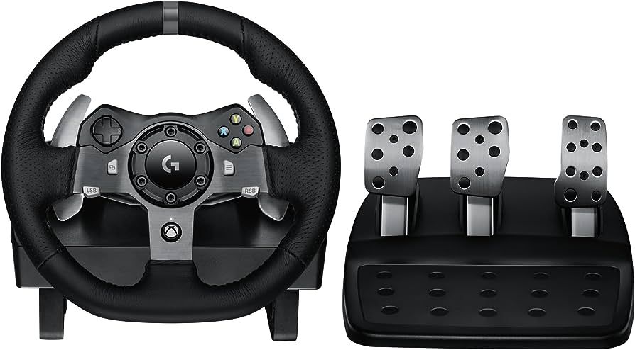 Amazon.com: Logitech G920 Driving Force Racing Wheel and Floor Pedals, Real Force Feedback, Stain... | Amazon (US)