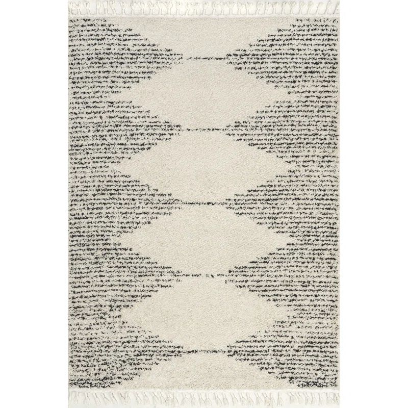 Reserve Moroccan Shag Area Rug in Off-White | Wayfair Professional