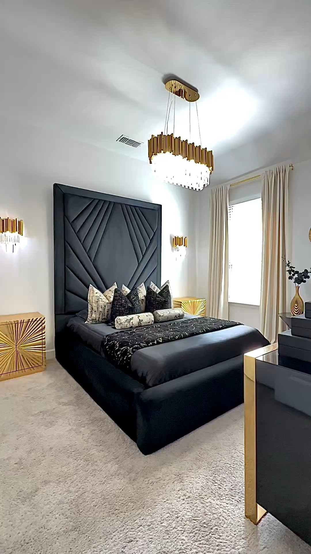 Black & Gold bedroom inspo 🖤✨

#LTKHome