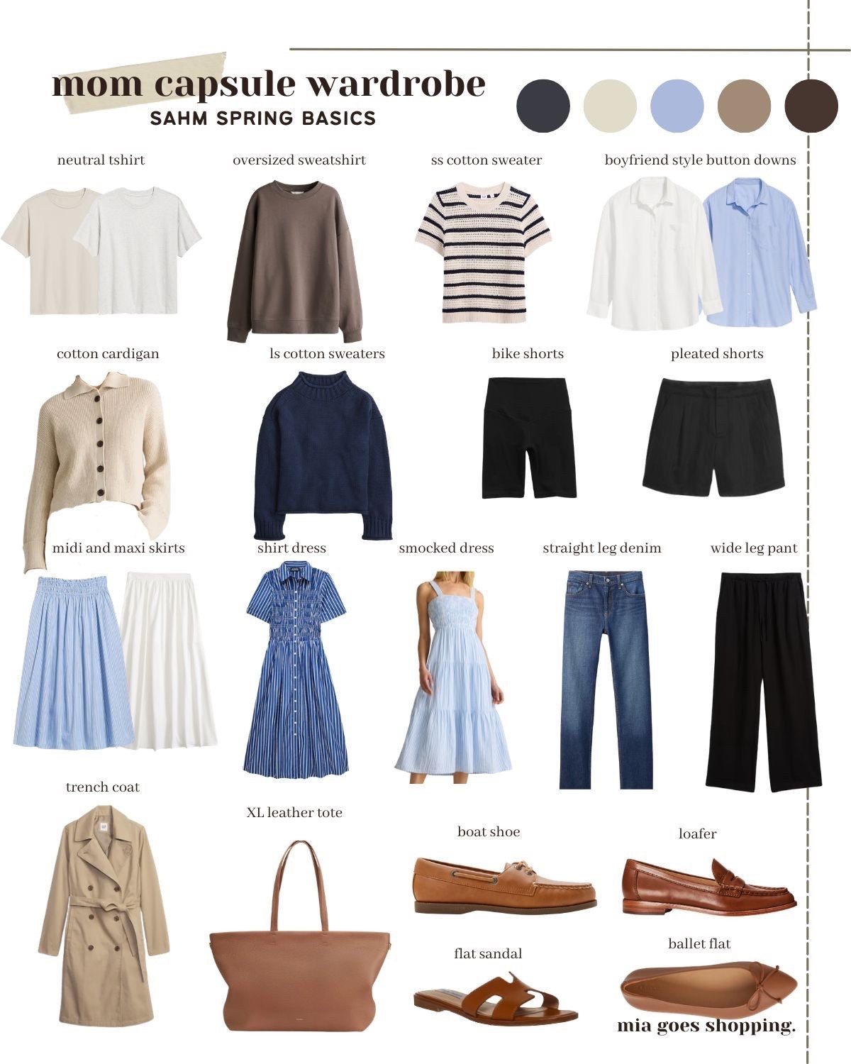 Spring mom capsule wardrobe
Spring outfit basics
Easy mom outfits 

#LTKmomlife #LTKSeasonal #LTKootd