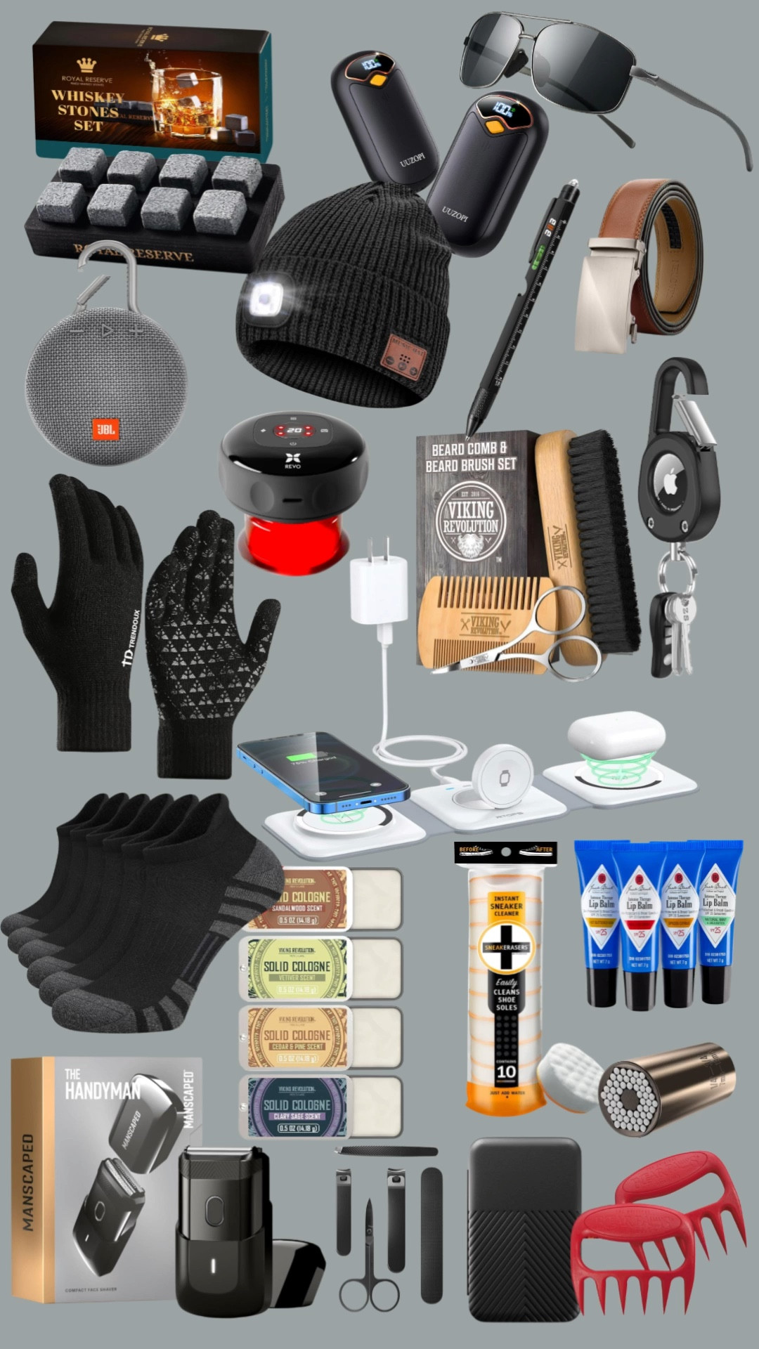 Stocking stuffer ideas for him! 


#LTKGiftGuide #LTKHoliday #LTKSeasonal