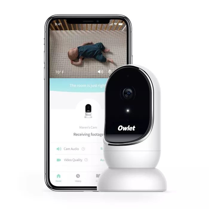 Owlet Cam Baby Monitor with HD Video  - White | Target