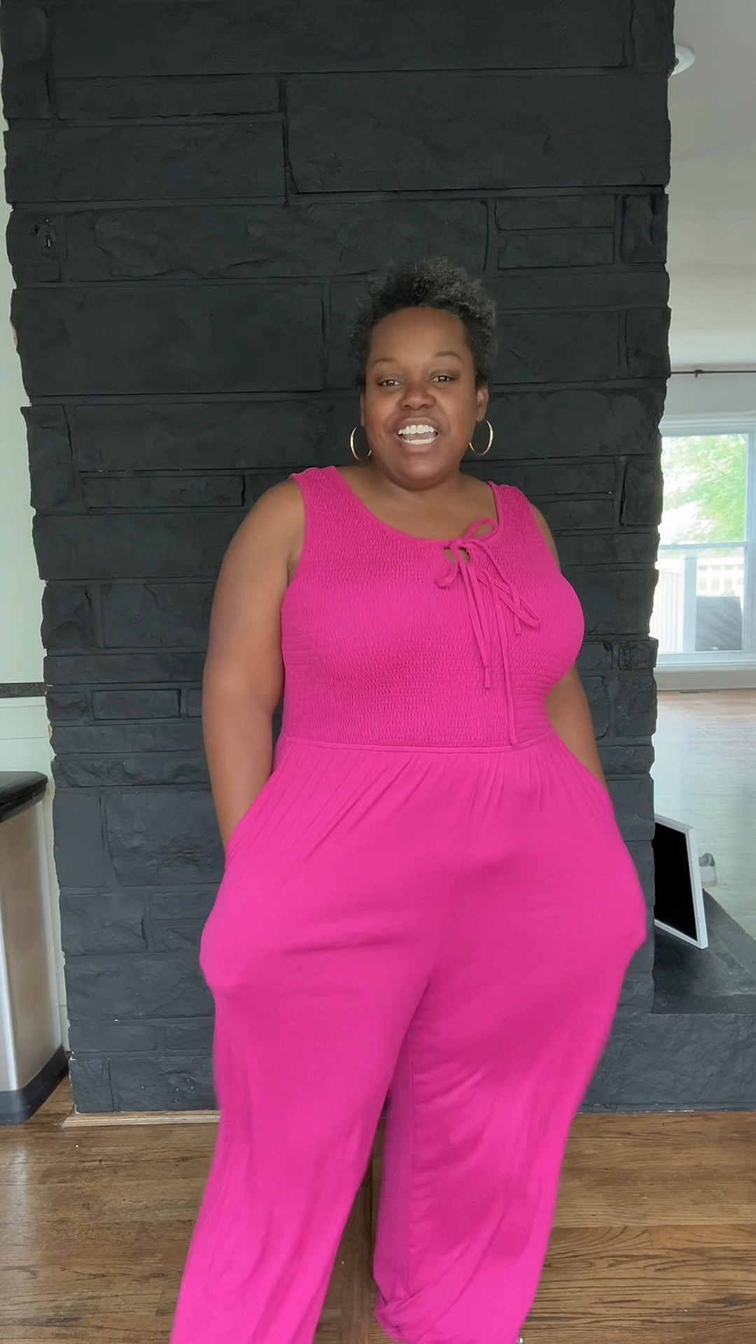 Effortless and elevated — this Grace Karin linen jumpsuit is summer in one piece 🌿 Breathable, flattering, and perfect for everything from errands to brunch. I sized up for a looser fit and paired it with sandals + a straw hat for that easy, pulled-together vibe.

📍Wearing size XXL
🛍️ Linked on my LTK under “Summer Style Staples”
#AmazonFinds #LTKSummerStyle #GraceKarin #OneAndDoneOutfit #MidsizeStyle #MomStyle #CasualChic #LinenLooks #LTKUnder50

#LTKFindsUnder50 #LTKMidsize #LTKPetite