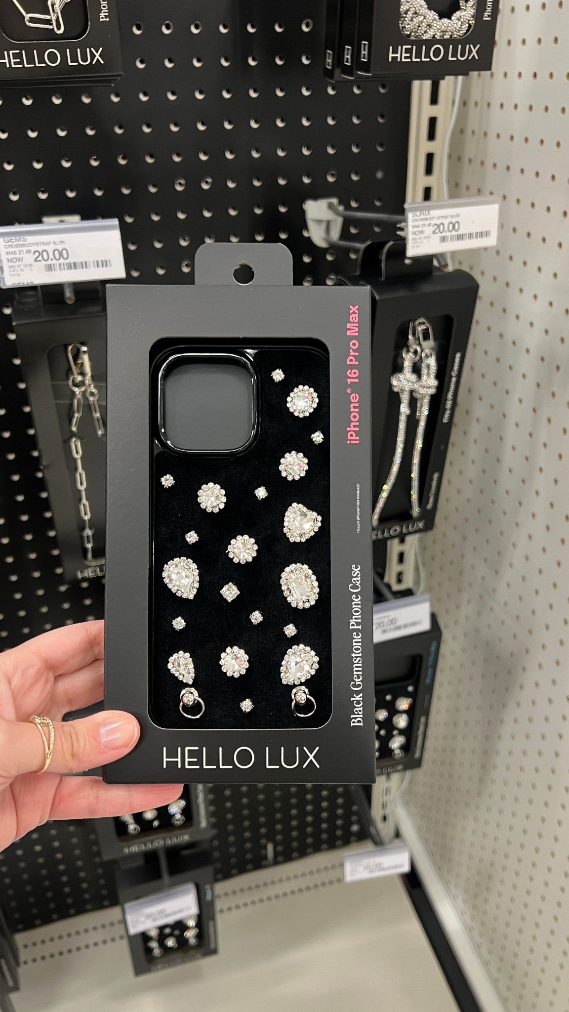 Hello Lux Velvet Gemstone Case16 Pro Max - Black

#LTKFindsUnder50 #LTKHoliday #LTKCyberWeek