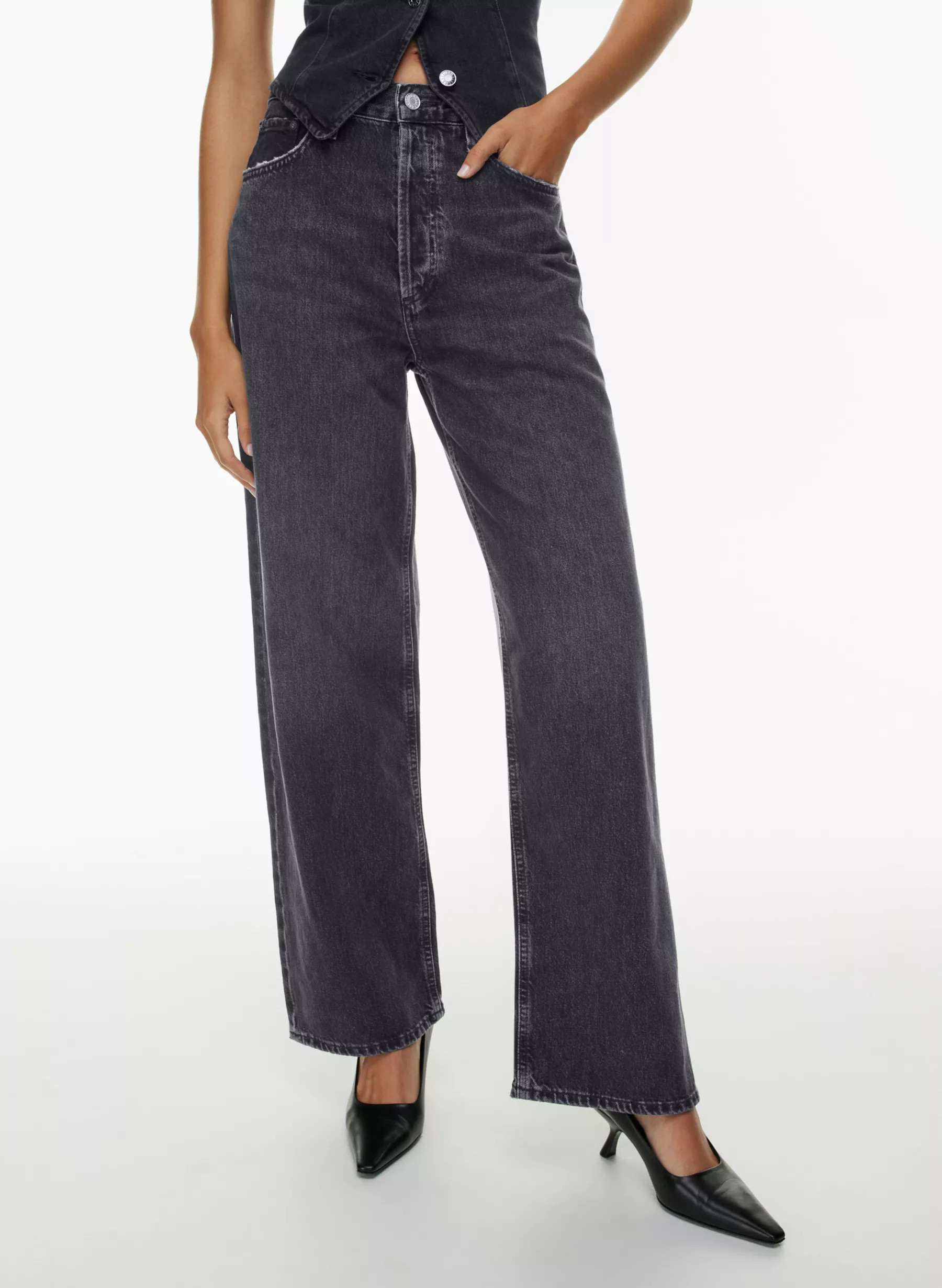 Baggy low-rise jeans | Aritzia