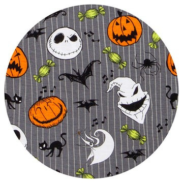 The Nightmare Before Christmas Bamboo Viscose Zippy | Little Sleepies