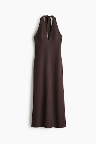 Linen halterneck dress | H&M (UK, MY, IN, SG, PH, TW, HK)