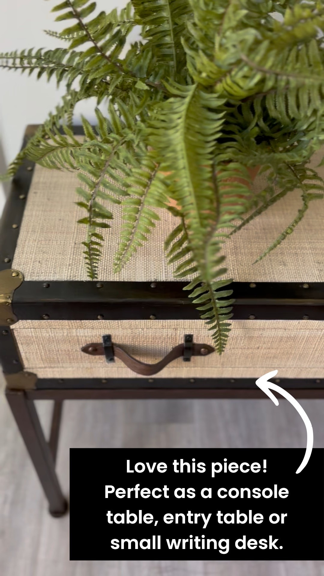 Looking for a unique writing desk or small console table?

This unique piece is such a fun accent table. It had tons of personality (and a good about of storage. I placed this one under a tv in a recent beach house project, but it would also work well as a slim desk or even an entry table!

Oh, and if you love the look of Boston Ferns but can’t keep them alive (like me…) this is a great faux plant 🪴 option.



#LTKHome
