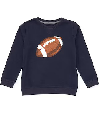 Adventurewear 360 Little Boys 2T-6 Long Sleeve Chenille Football Sweatshirt - 4T | Dillard's
