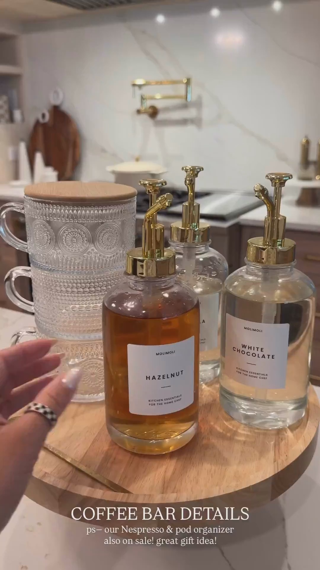 Amazon Big Spring Sale || Coffee bar details— We keep all of this by our Nespresso! 

#LTKSaleAlert #LTKHome #LTKSeasonal