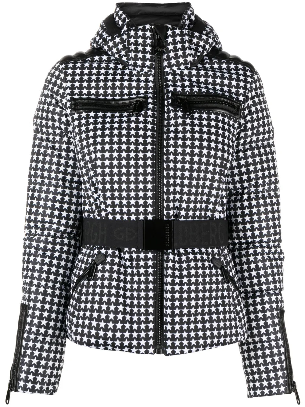 Galaxy star-print ski jacket | Farfetch Global