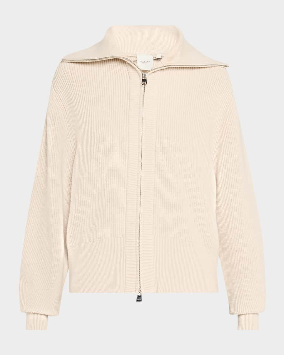 Varley Enrico Zip Knit Jacket | Neiman Marcus
