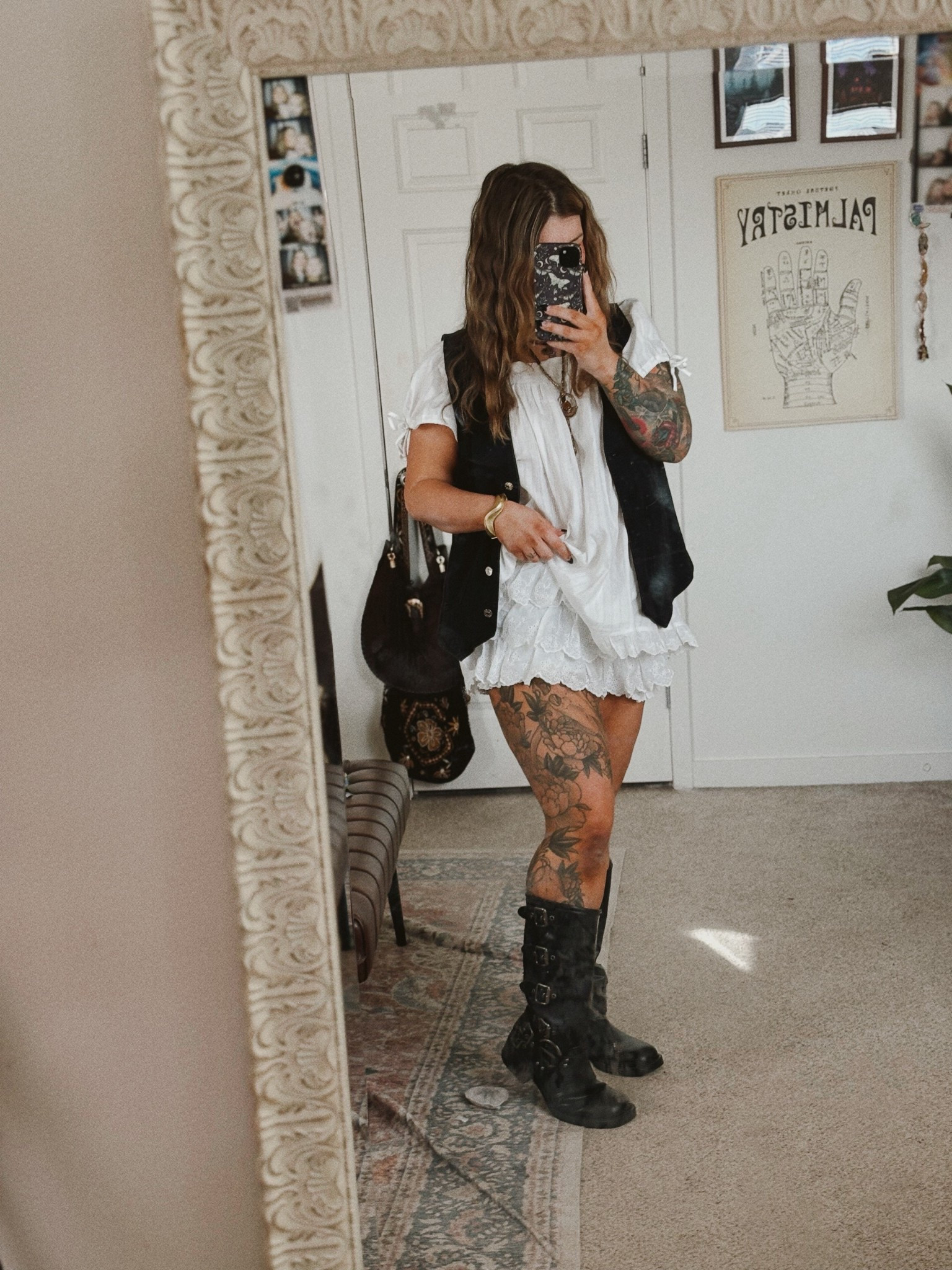 Moto boho outfit for summer 

#LTKMidsize #LTKPlusSize