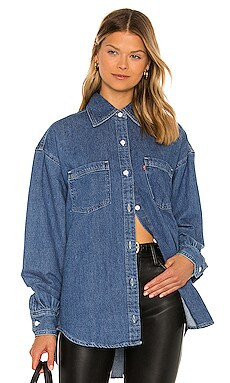 LEVI'S Remi Utility Shirt in Quite Frankly from Revolve.com | Revolve Clothing (Global)