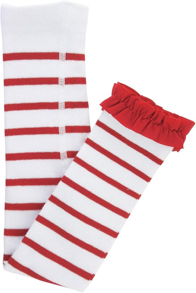 RuffleButts Baby/Toddler Girls Footless Ruffled Tights | Amazon (US)