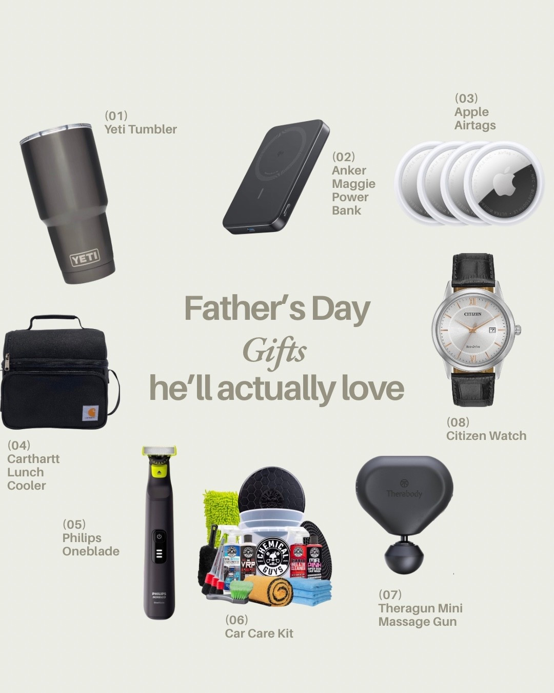 Every year I ask what he wants for Father’s Day and every year the answer is “nothing.” 😅

So I rounded up a few gifts that are actually useful and things he’d genuinely get excited about. Whether you’re shopping for your husband, dad, brother, or father-in-law, these are some of my favorite finds that he’ll actually use.

#LTKSeasonal #LTKMens