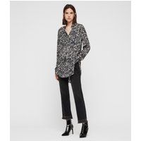 AllSaints Keri Leopard Shirt | AllSaints (US)