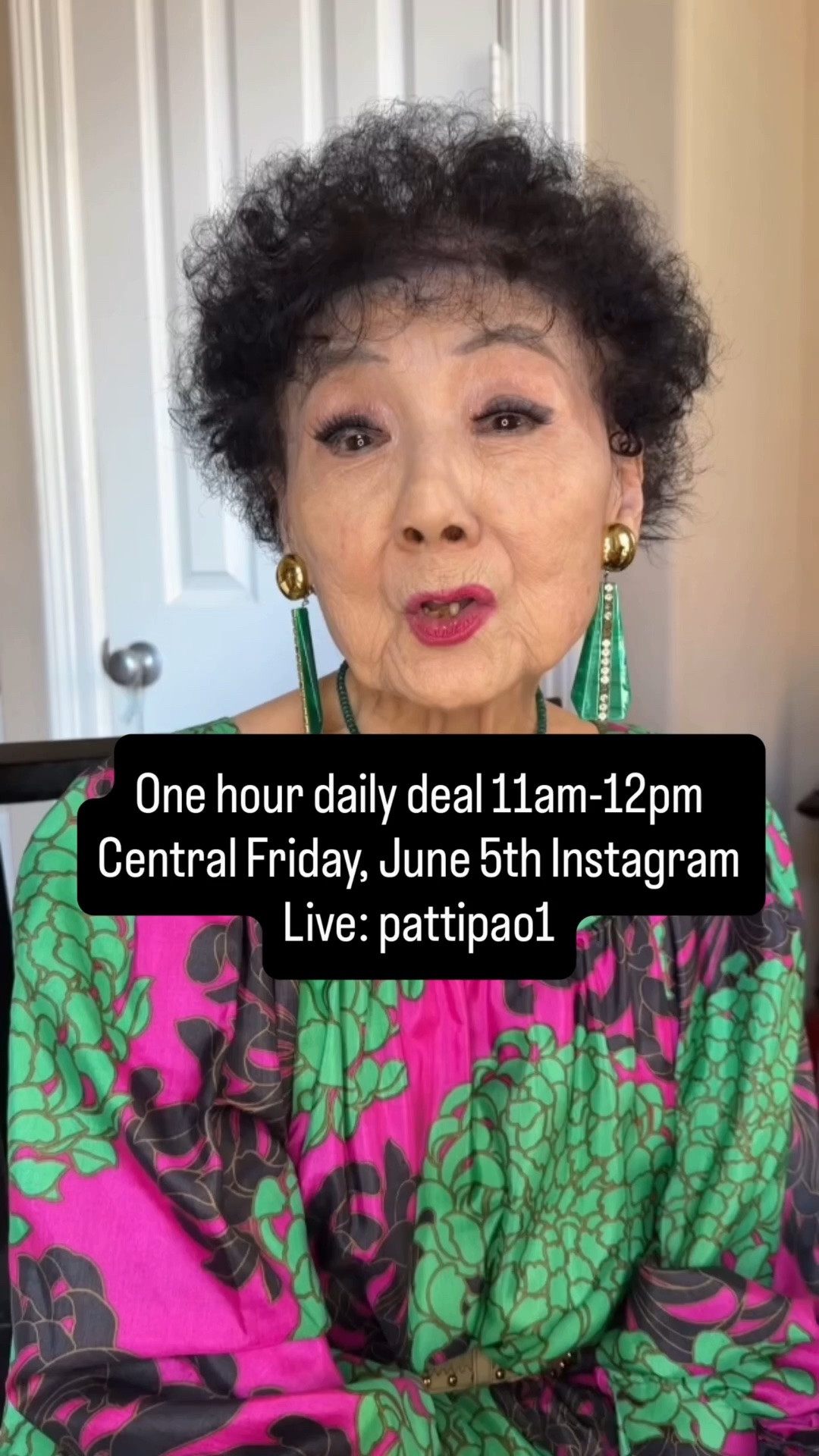 One hour daily deal 11am-12pm Central Friday, June 5th Instagram Live: pattipao1

#LTKvlog #LTKstorytime #LTKBeauty