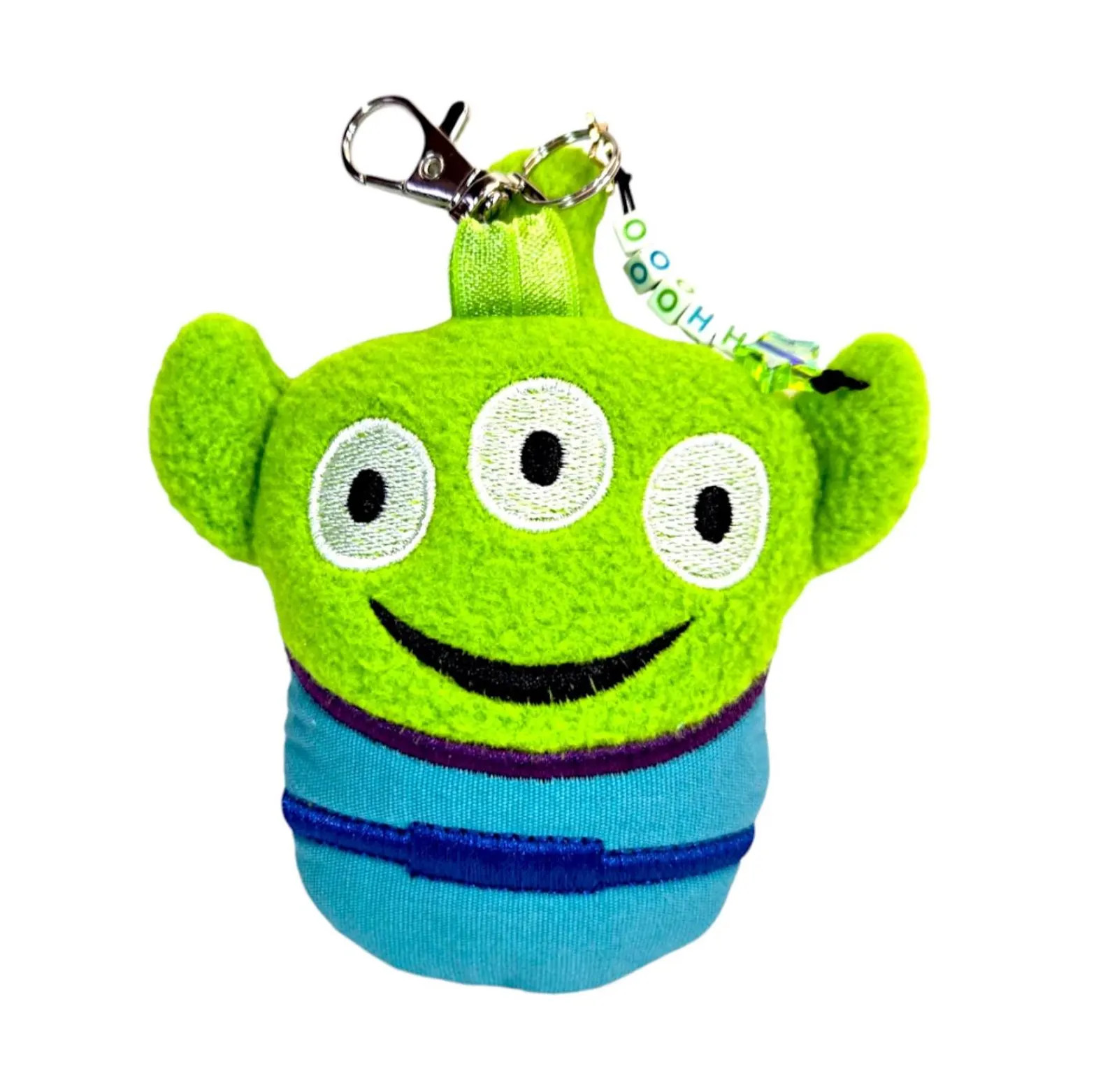Toy Green Alien Plush Key Chain, Key Fob, Bag Charm, Squishy, Plushie | Etsy (US)