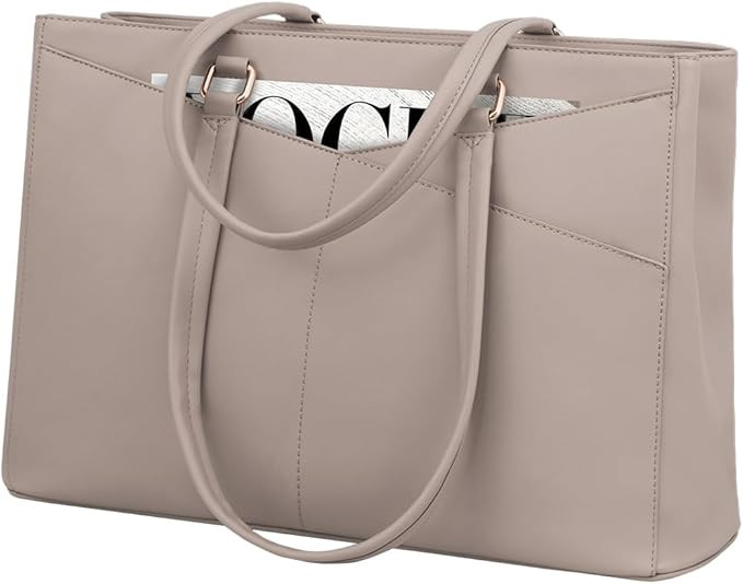 LOVEVOOK Laptop Tote Bag for Women, Office Work Bag Briefcase fit for 15.6 inch Laptop, Large Cap... | Amazon (US)