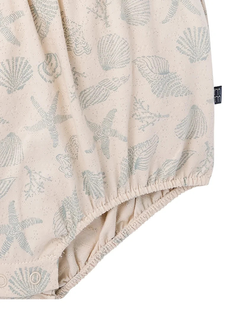 Modern Moments by Gerber Baby Girl Bubble Romper with Eyelet Trim, Sizes 0/3 onths - 24 Months | Walmart (US)