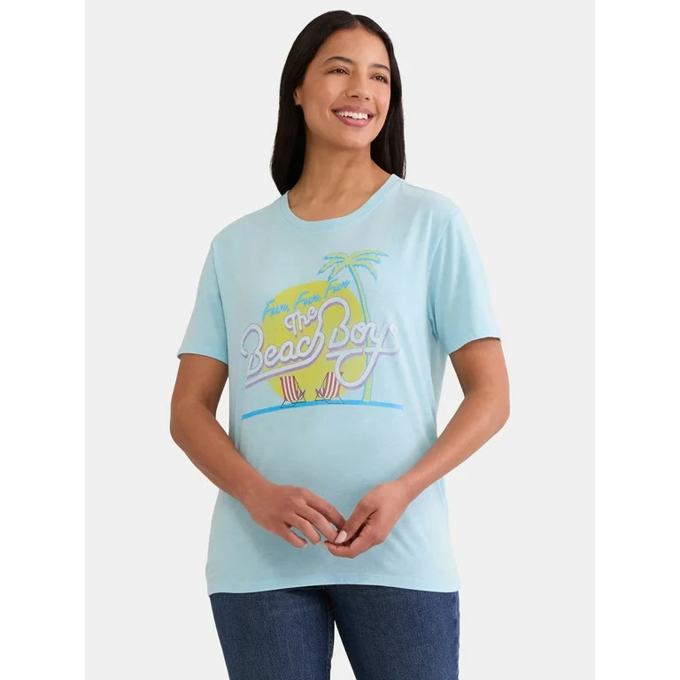 Time and Tru Women's Graphic Tee, Sizes XS-XXXL | Walmart (US)