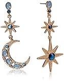 Celestial Moon & Star Drop Earrings | Amazon (US)