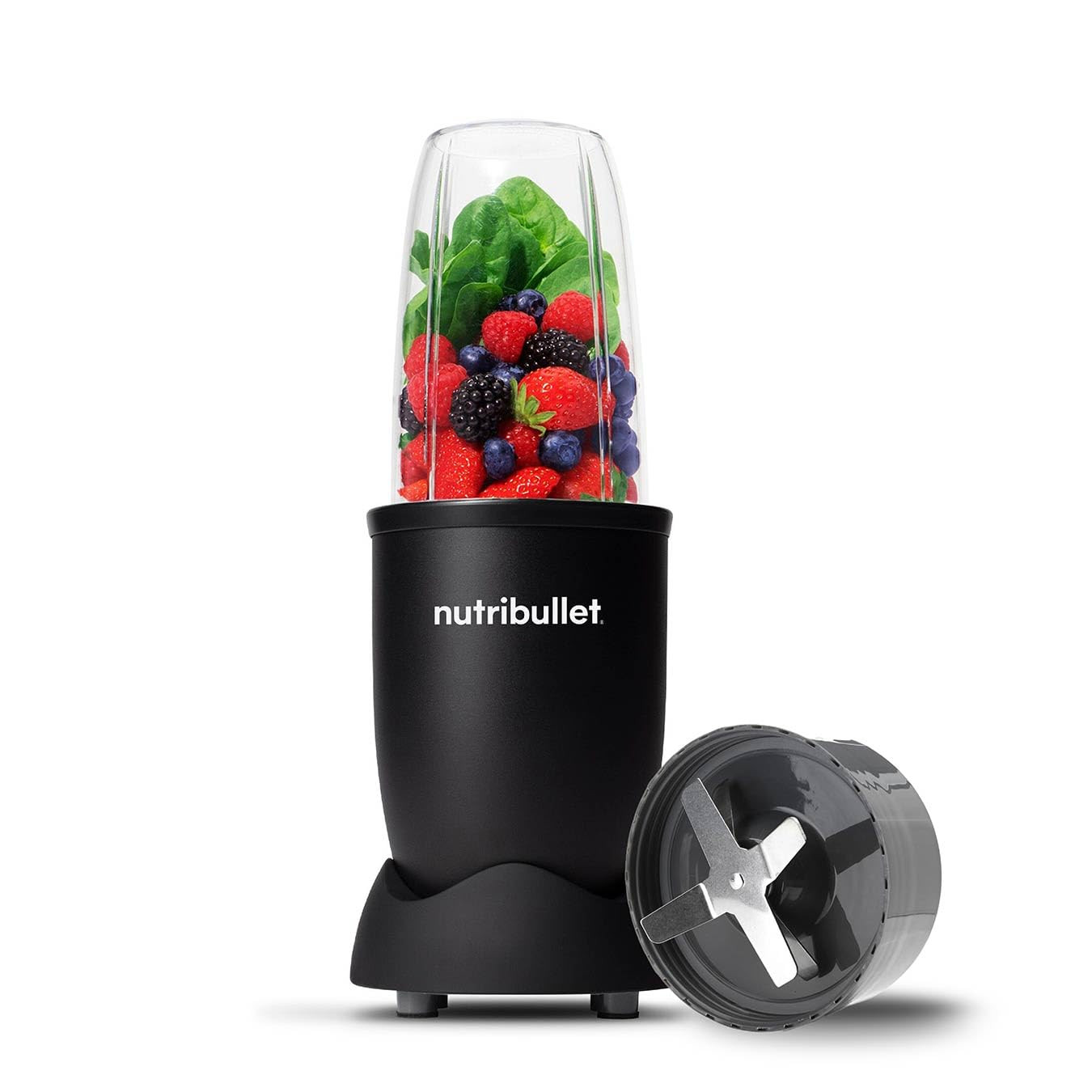 nutribullet blender 600 Series Starter Kit in Black - 4 Piece Set - Nutrient Extractor High Speed... | Amazon (UK)