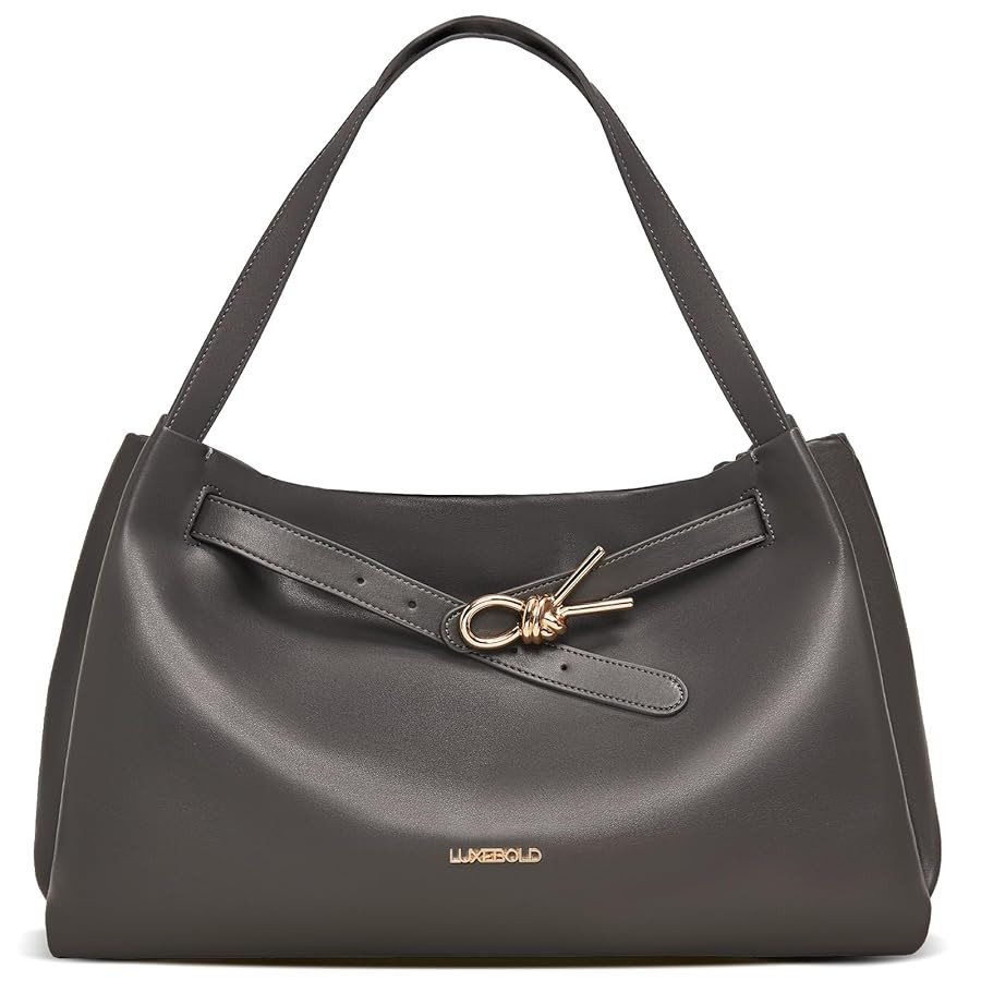 Hobo Bag for Women Purses and Handbags Shoudler Bag with Belted Detailing | Amazon (US)