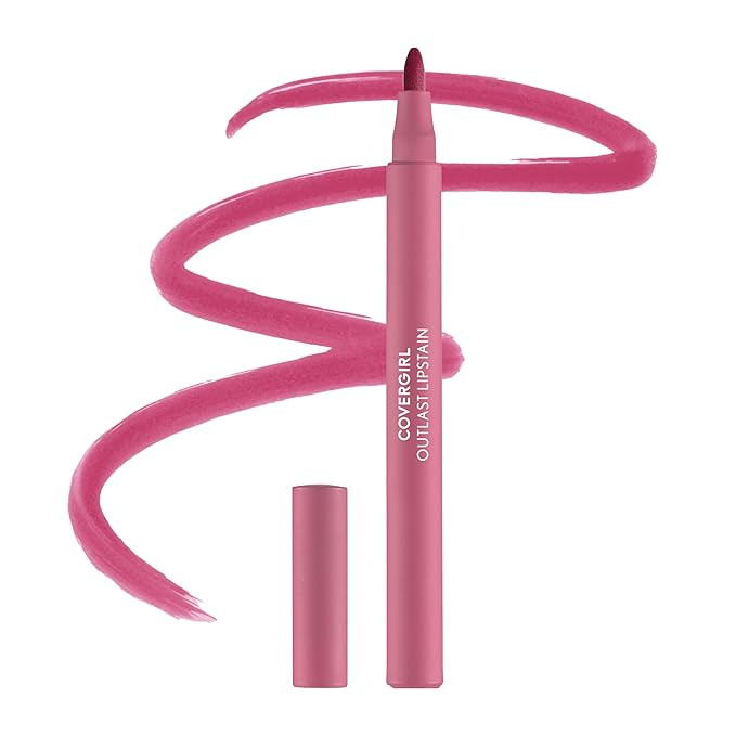Covergirl Outlast Lipstain, 62 Blushed Mauve, Smooth Application, Precise Pen-Like Tip, Transfer-... | Amazon (US)