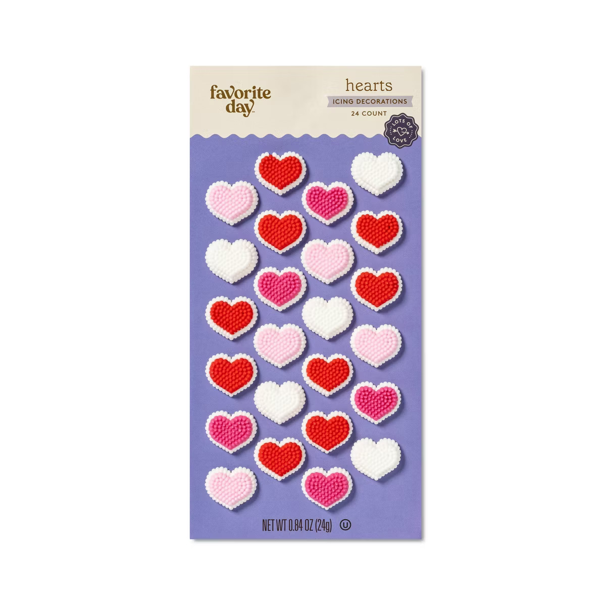 Valentines Hearts Candy Card - 24ct - Favorite Day™ | Target