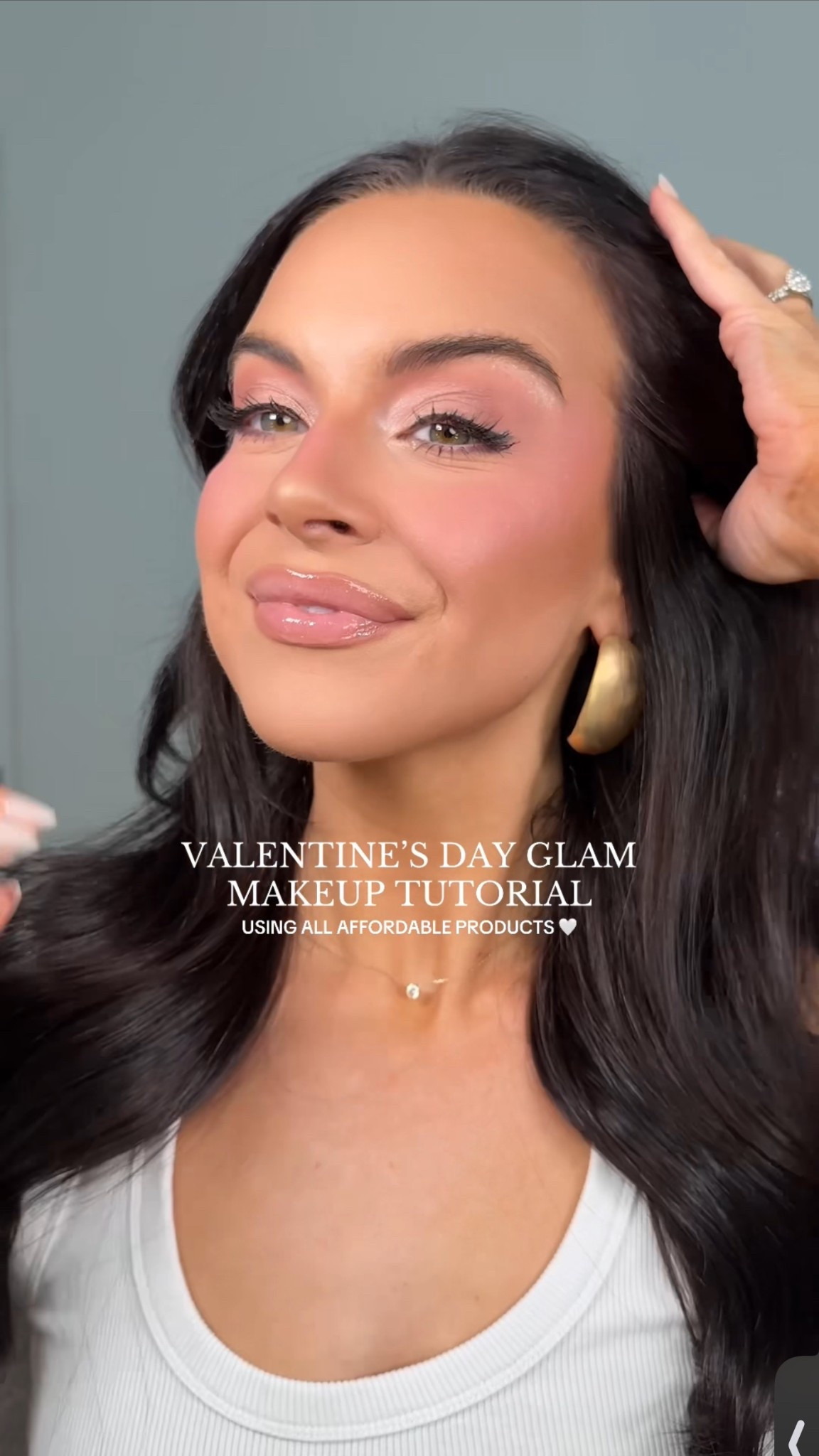 Valentine’s Day glam makeup tutorial 🩷 

#LTKValentine #LTKgrwm #LTKBeauty